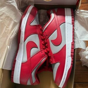 nike dunk low red
